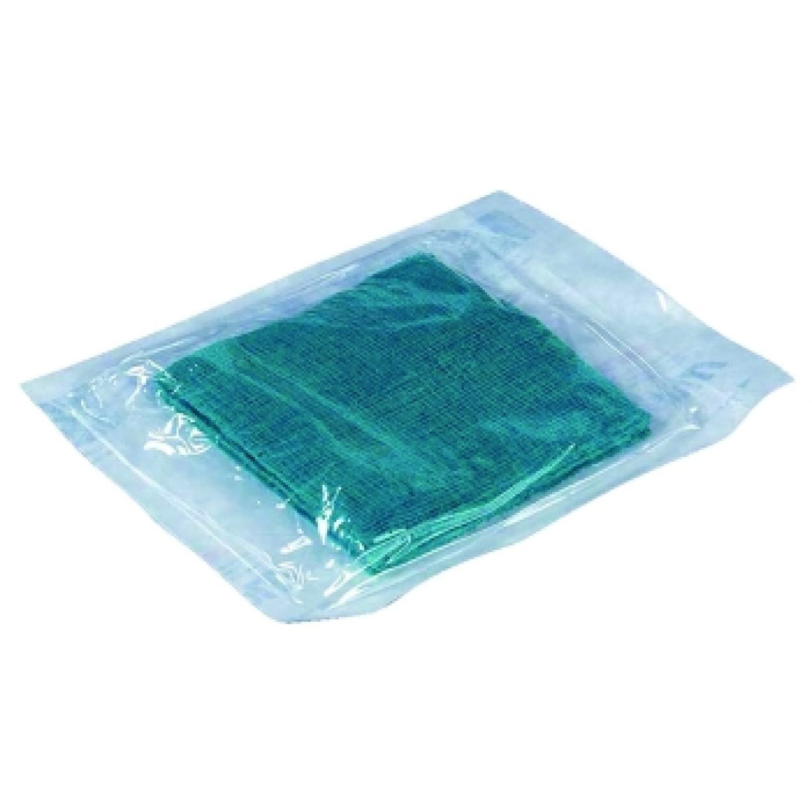 10 cm × 10 cm, Packet of 5, Green, Sterile hospital requirements