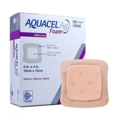Aquacel Foam Non-Adhesive Dressing 10 x 10cm  Hydrofiber & Foam