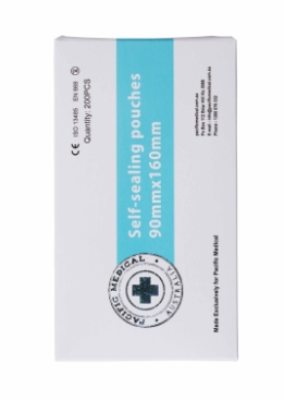 Autoclave Pouch 90 × 160mm Self Seal Autoclave Pouches