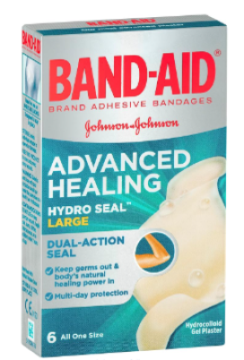 Bandaid Strip Advanced – Large Adhesive Dressings