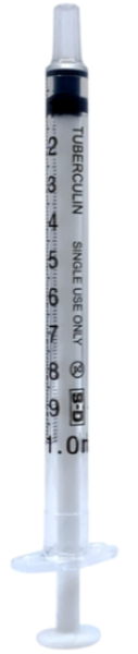 BD Syringe 1ml Luer Slip Tuberculin  BD