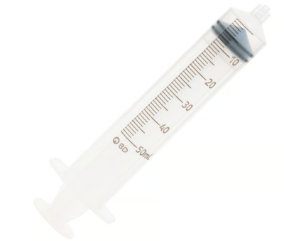 BD Syringe 50ml Luer-Lok Plastipak Syringes – Luer Slip