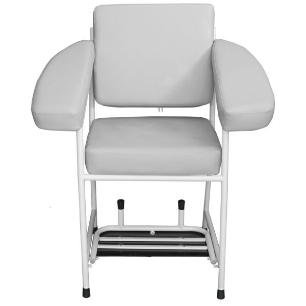  Blood Collection & Cannulation Chair (Gray) Chairs and Stool