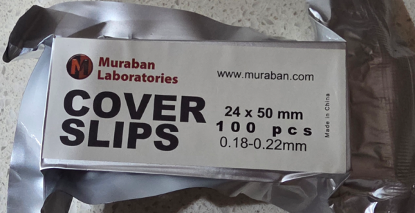 Cover Slips – 22 mm × 50 mm Cover Slips