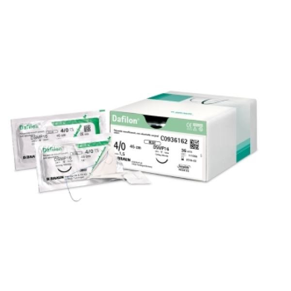 Dafilon Nylon Sutures 2-0 19mm 45cm RC Nylon Sutures