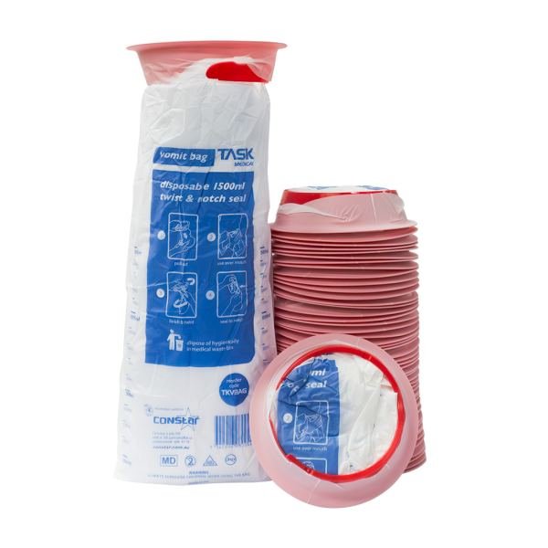 Emesis Vomit Bag 1500ml  Clinical Waste Bags