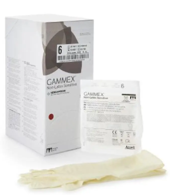 GAMMEX Non-Latex Sensitive Powder-Free Sterile Gloves Size 6 Hospital Requirements