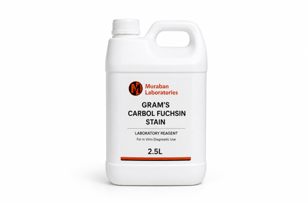 Gram’s Carbol Fuchsin Stain – 500ml Muraben