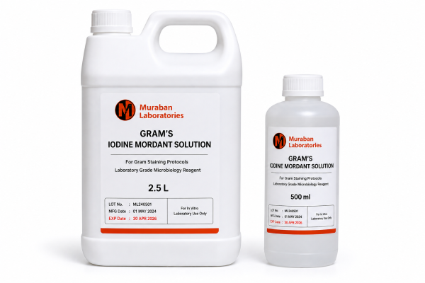 Gram’s Iodine Mordant Solution – 500ml Muraben