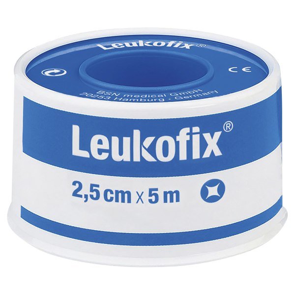 Leukofix Transparent Water-Repellent Polyethelene Tape 2.5cm X 5m hospital requirements