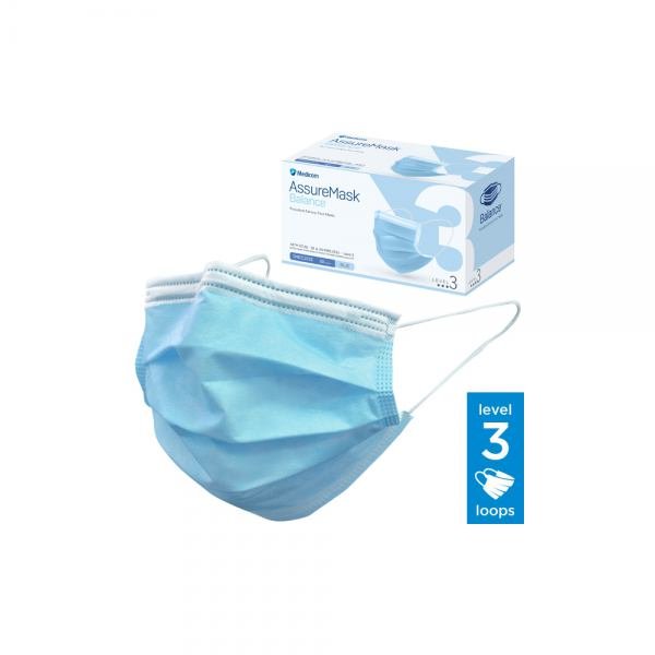  Level 3 Blue Face Mask With Earloop  Face Masks & Respirators