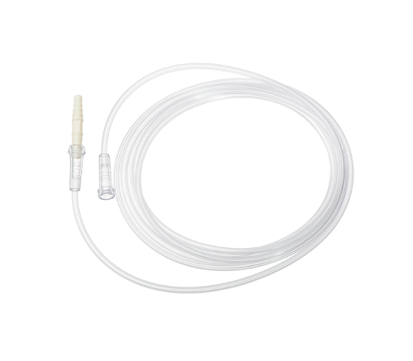 Oxygen Tubing with White Stepped Connector 3M Oxygen Tubing
