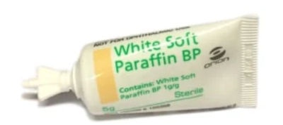 Paraffin White Soft 5g Tube Sterile Hospital Requirements