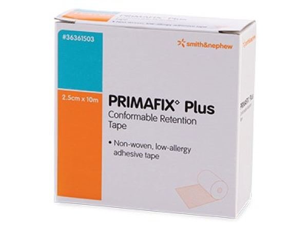 PRIMAFIX™ Plus Conformable Retention Tape 2.5cm x 10m Roll hospital requirements