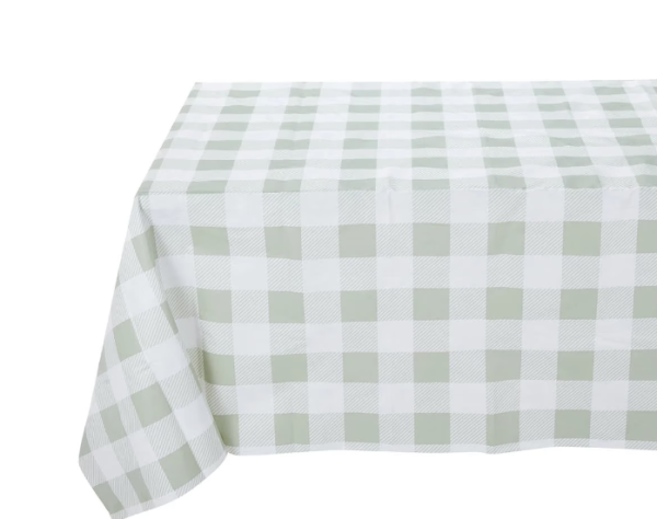 Reusable Heavy Duty Gingham Print Table cover Corporate requirements