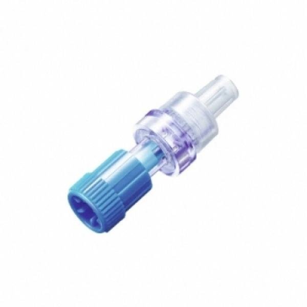 Safsite Valve Injection Port Blue IV Accessories 