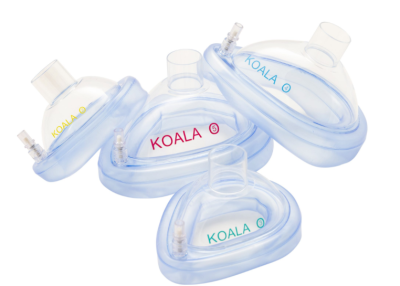 Single Use Anaesthetic Masks -GREEN — Size 3  Anaesthesia Mask