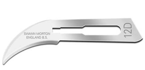 Swann-Morton Scalpel Blade #12D Scalpel Blade