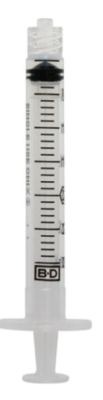 BD Syringe 1ml Luer Lock Tip Syringes – Luer Lock