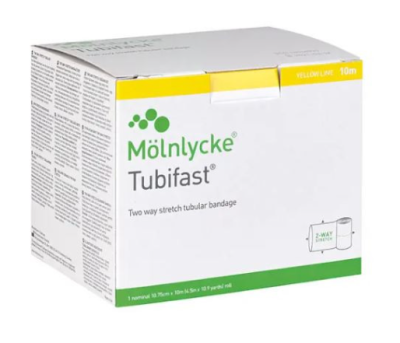 Tubifast Yellow – Head/Small Trunk 10m Tubifast