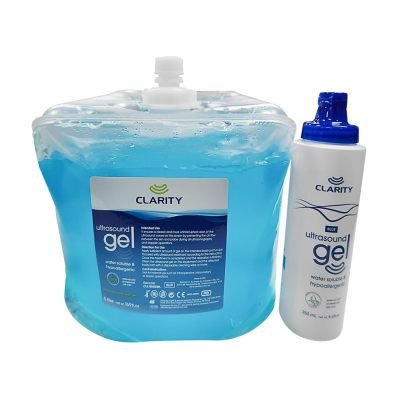 Ultrasound Transmission Gel – 5 Litre, Clear or Blue Ultrasound Gel and Accessories
