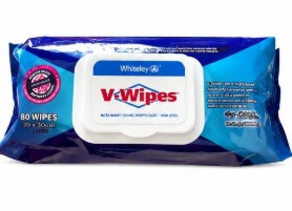 V-Wipes Instrument-Grade Disinfectant Wipes – Flat Pack 80 Hospital Requirements