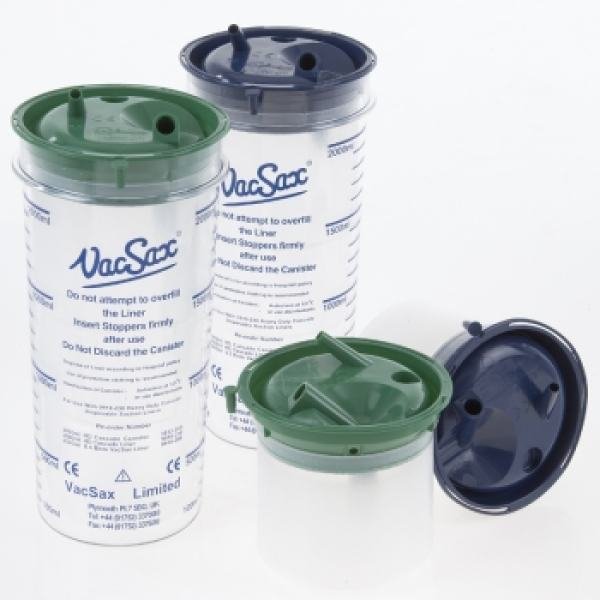 VacSax Suction Bag with Filter- 1L Suction Pump Accessories