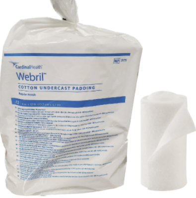 Webril Cast Padding 7.5cm Non-Sterile Gauze -Non-Woven/Sterile 