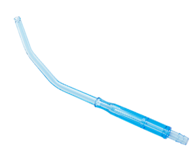 Yankauer Handle - Straight Tip without Vent- Single Wrap Suction & Airway Clearance