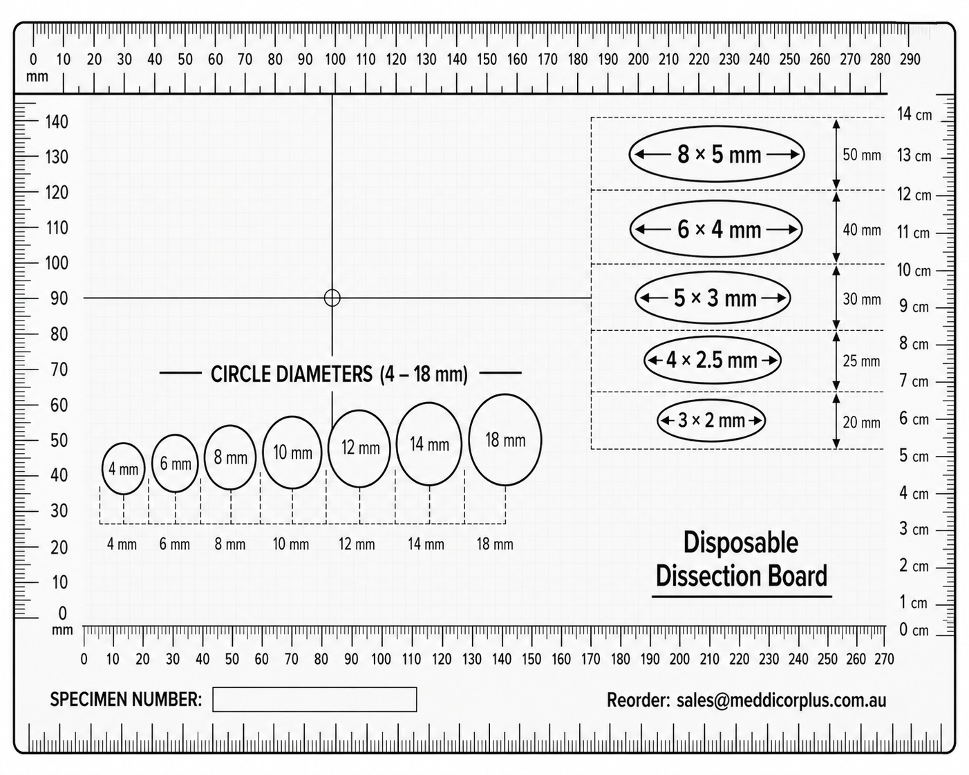 Disposable Dissection Board